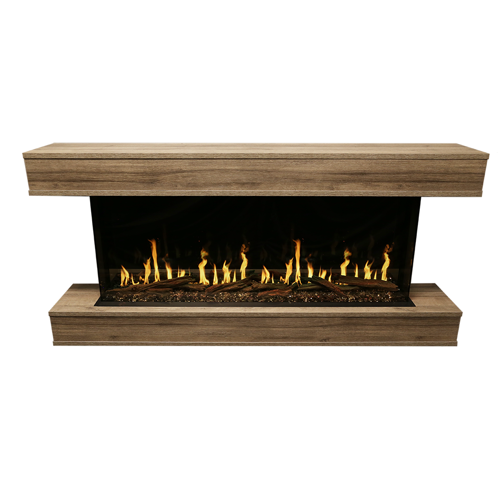 Modern Flames OR120-MULTI | Orion Multi 120" Multi-Sided HELIOVISION Virtual | Electric Fireplace