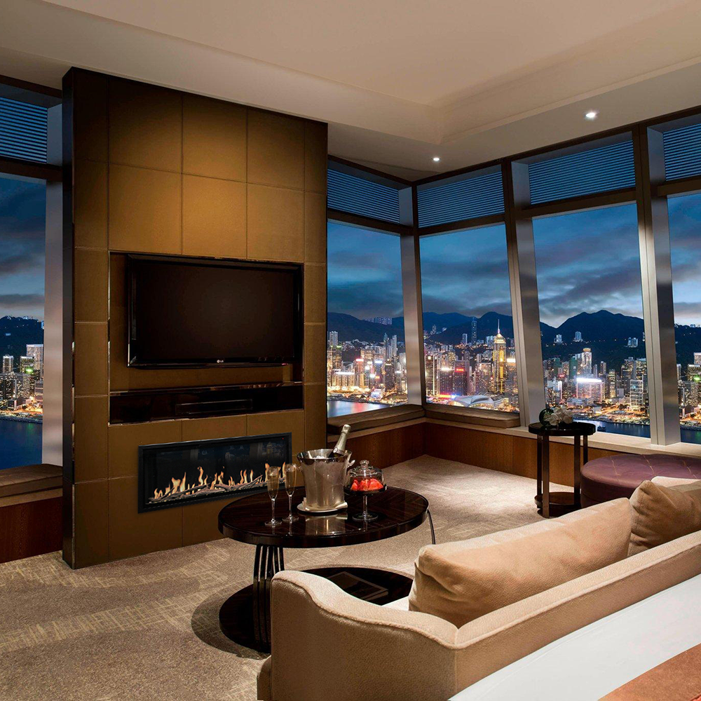Modern Flames OR52-SLIM | Orion Slim 52" Single-Sided HELIOVISION Virtual | Electric Fireplace