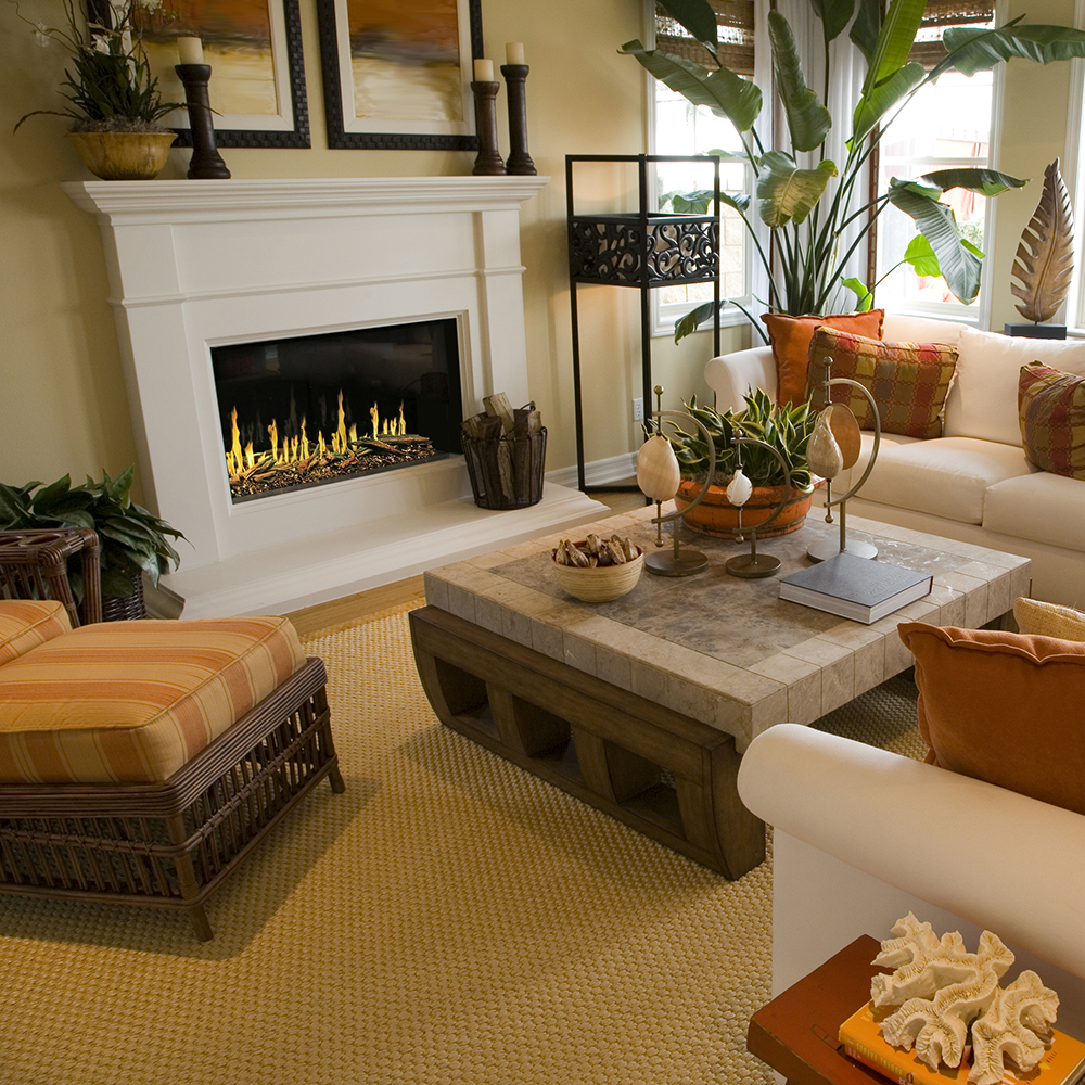 Modern Flames OR76-MULTI | Orion Multi 76" Multi-Sided HELIOVISION Virtual | Electric Fireplace