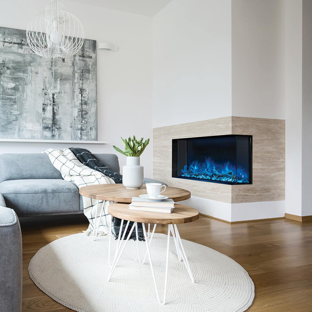 Modern Flames LPM-6816 | Landscape Pro Multi 68" Multi-Sided Built-In | Electric Fireplace