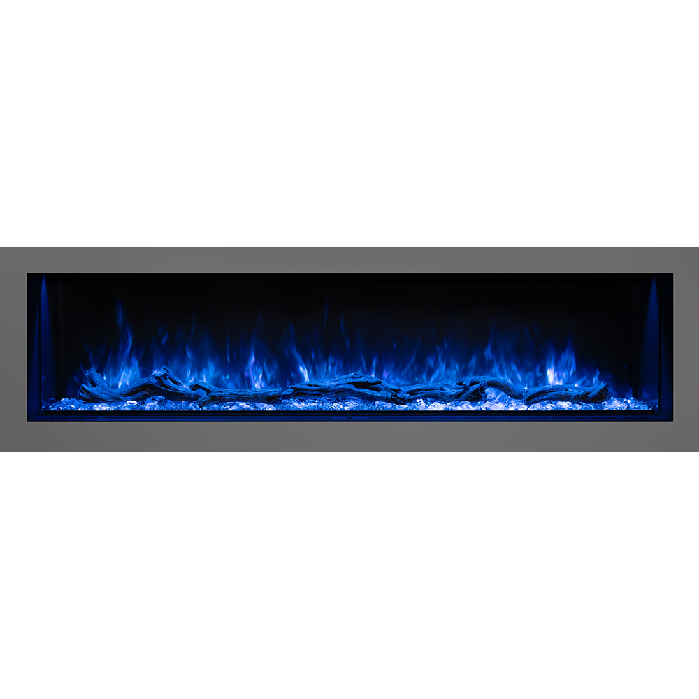 Modern Flames LPM-6816 | Landscape Pro Multi 68" Multi-Sided Built-In | Electric Fireplace