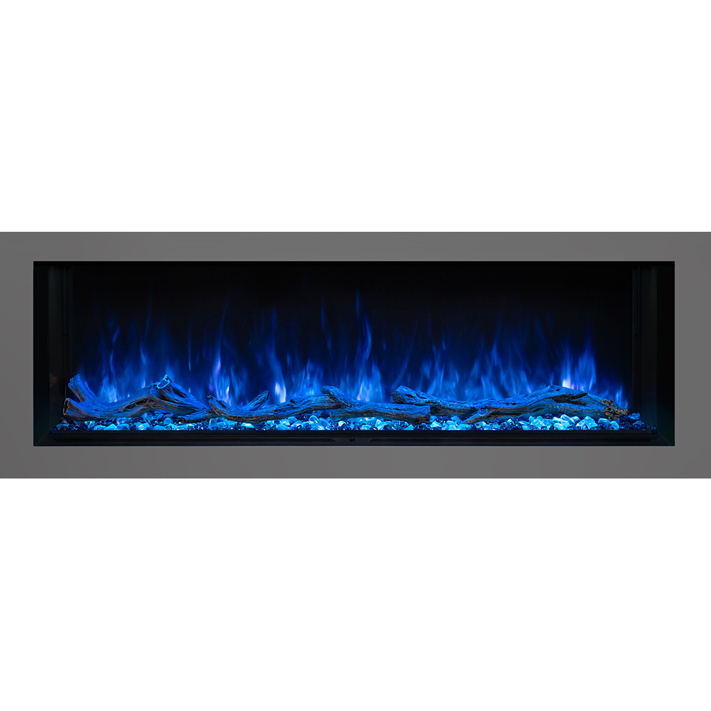 Modern Flames LPM-5616 | Landscape Pro Multi 56" Multi-Sided Built-In | Electric Fireplace