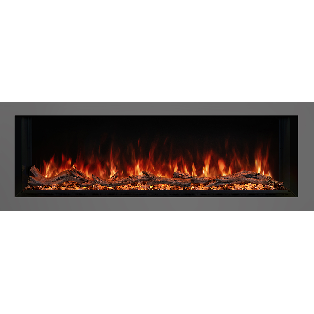 Modern Flames LPM-5616 | Landscape Pro Multi 56" Multi-Sided Built-In | Electric Fireplace