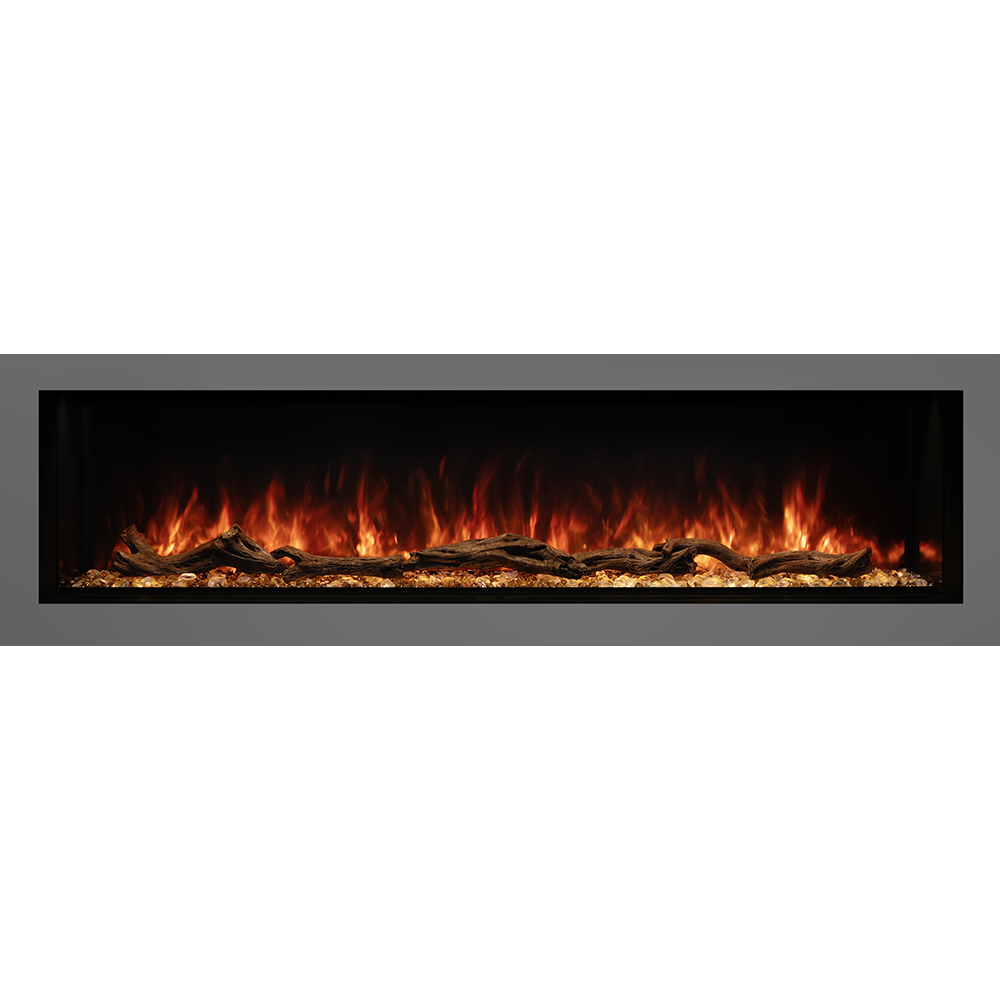 Modern Flames LPM-6816 | Landscape Pro Multi 68" Multi-Sided Built-In | Electric Fireplace