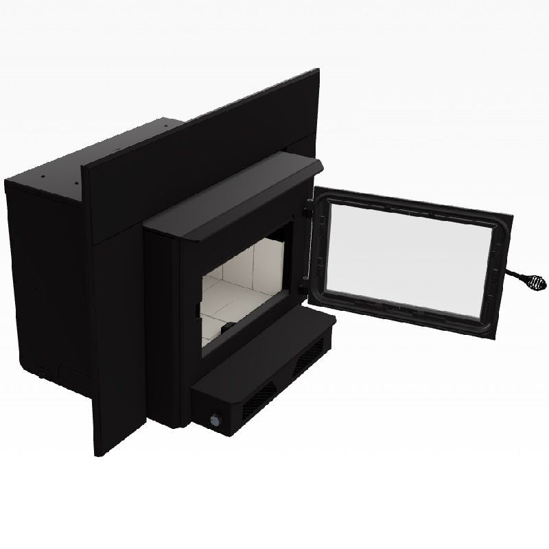 Ventis HEI350 Wood-Burning Fireplace Insert | VB00021 Extra Large Size | EPA Certified