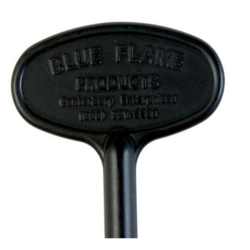 Blue Flame Flat Black Universal Gas Valve Key