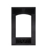 Traditional Metallic Black Surround with Safety Barrier for Vittoria Series-FK19SB