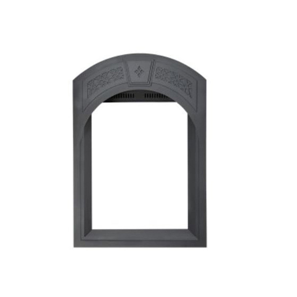 Arched Black Heritage Pattern Surround with Safety Barrier for Park Avenue-AFK82-1SB