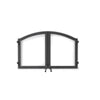 Arched Black Double Door for High Country NZ6000-1-H335-1K