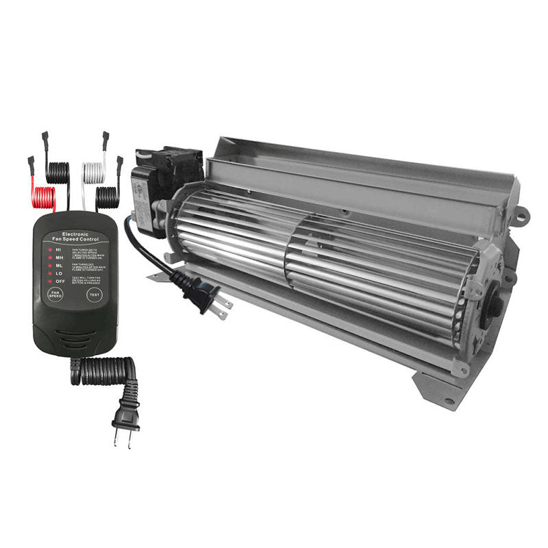 Skytech Universal Fan System with Speed Control for Fireplaces-F-165-ESC