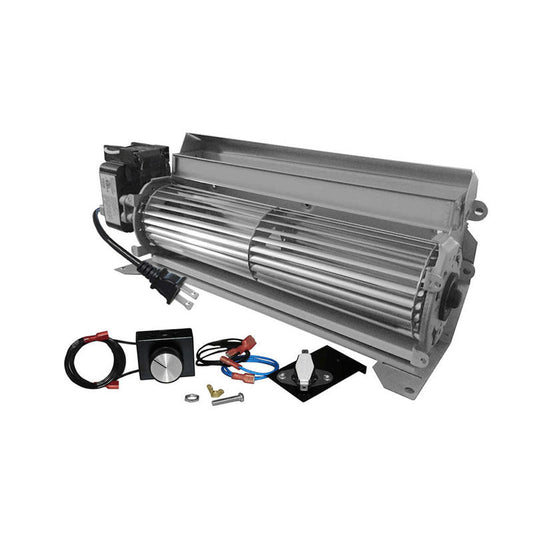 Skytech Universal Fan System with Rheostat Control Temperator Sensor for Fireplaces-F-165-RT