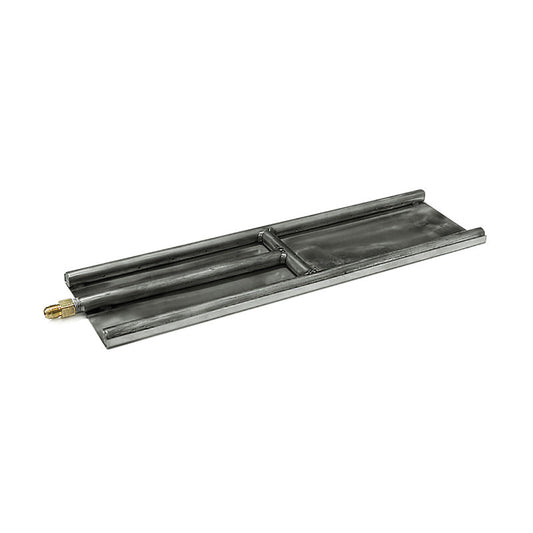 Assembled NG Glass H-Burner w/ Battery Electronic & Remote System