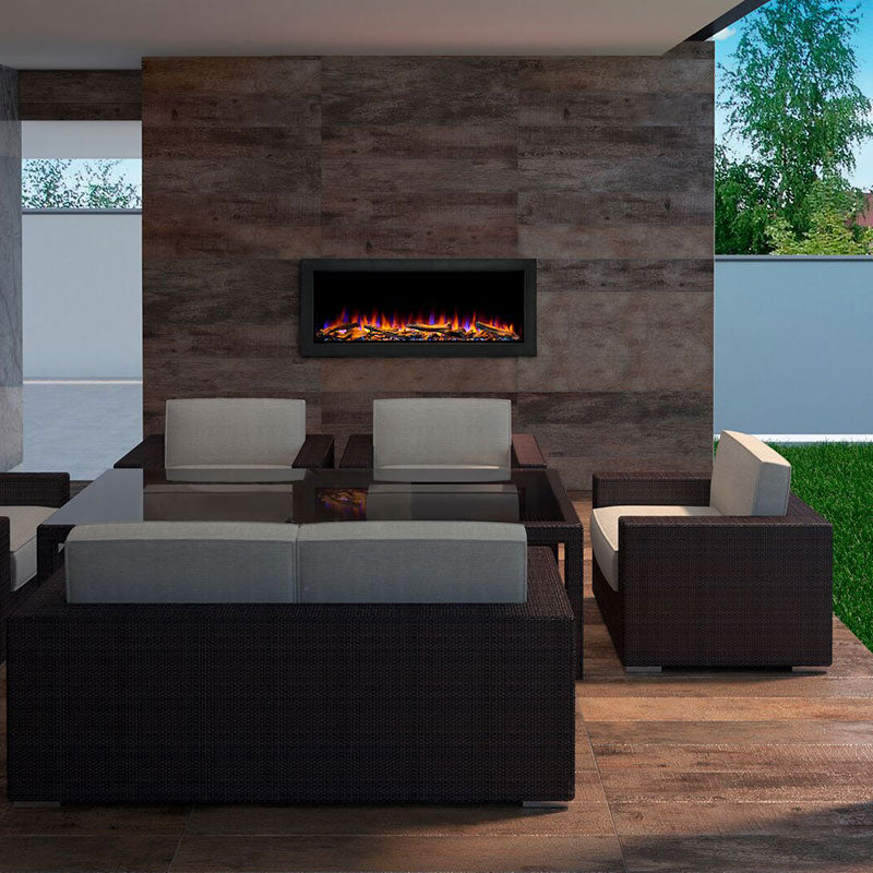 SimpliFire 43" Forum Outdoor Electric Fireplace - SF-OD43