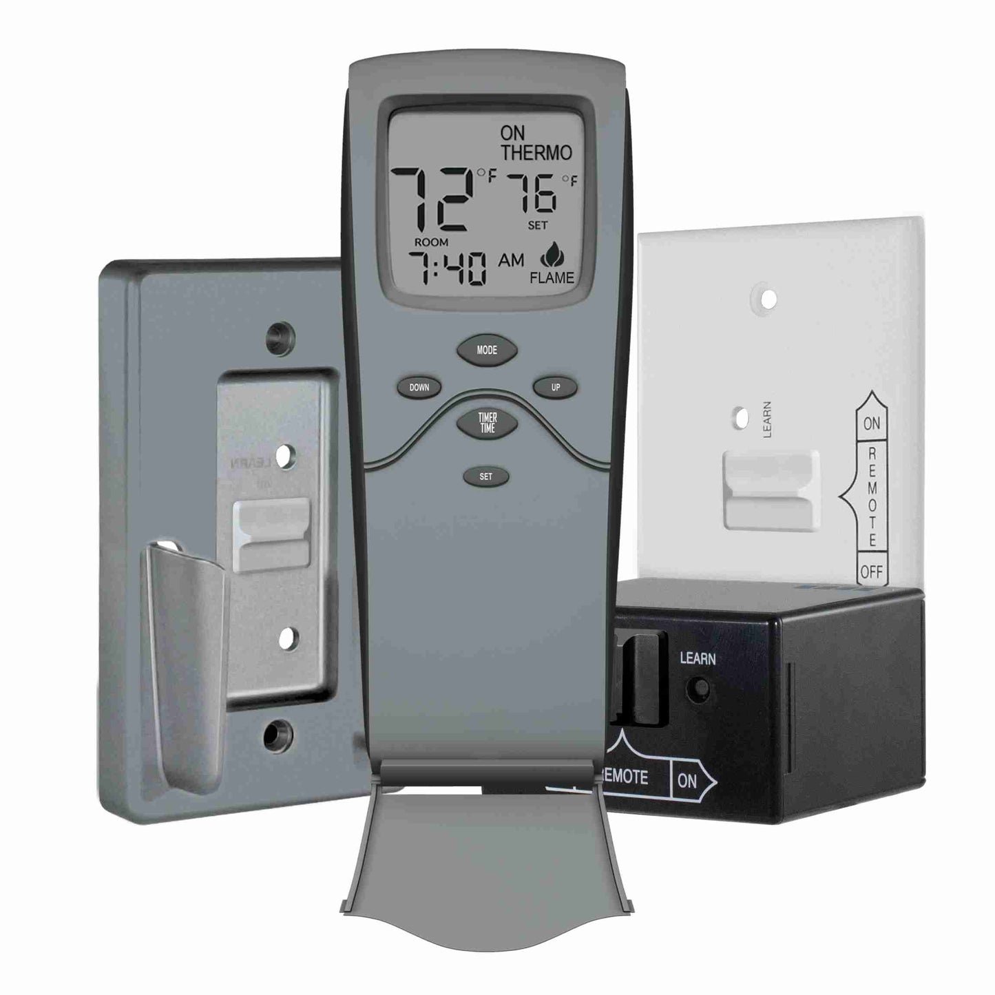 Skytech Remote Control System | Thermostatic Transmitter | Battery Powered Dry Contact Receiver