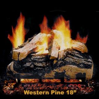 WPX5-18 | Hargrove 18" Western Pine Logs | Fresh Cut Series | Vented Gas Logs