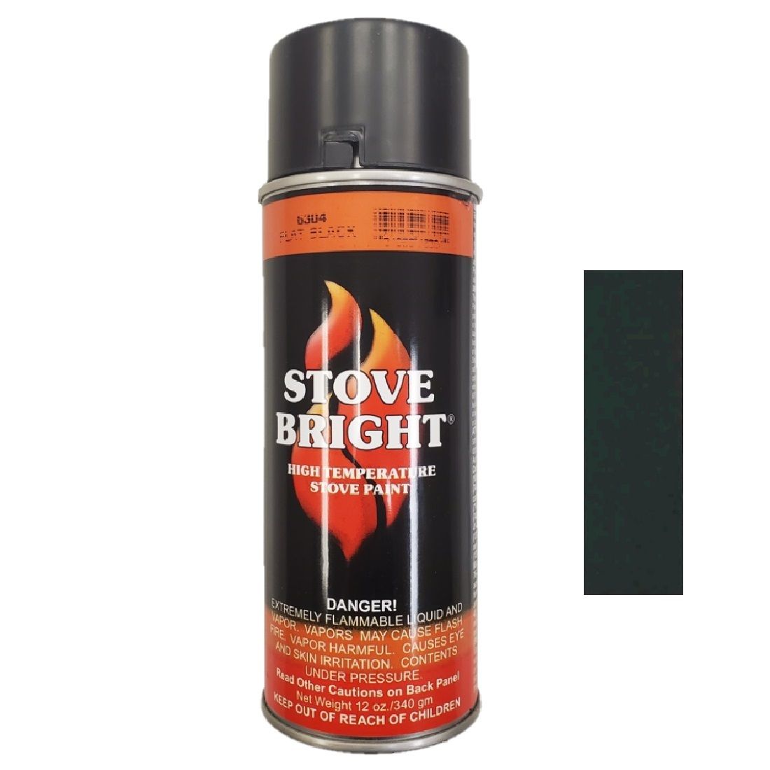 Stove Bright 6304 | Stove Paint | Flat Black