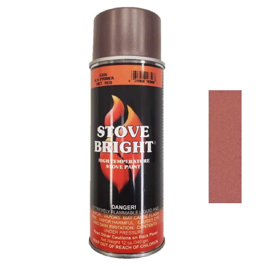 Stove Bright 6306 | High Heat Primer | Metallic Red