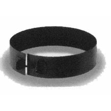 SEC8DQ | Trim Collar | 8 in | Double Wall Black