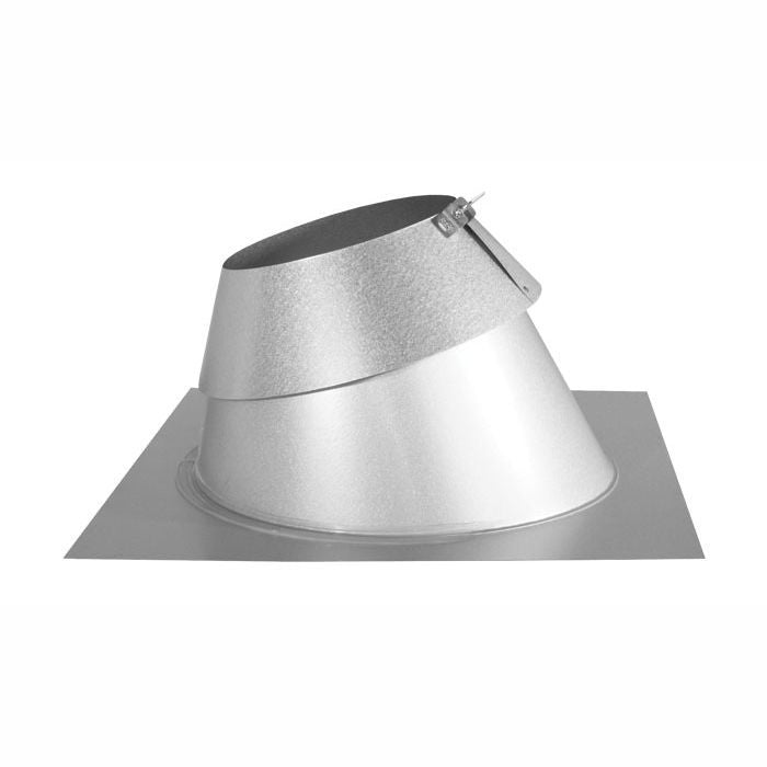 SEC8FAR+ | Roof Flashing | 1 to 7/12 Pitch | Galvanized | 8" ID | Secure Temp ASHT