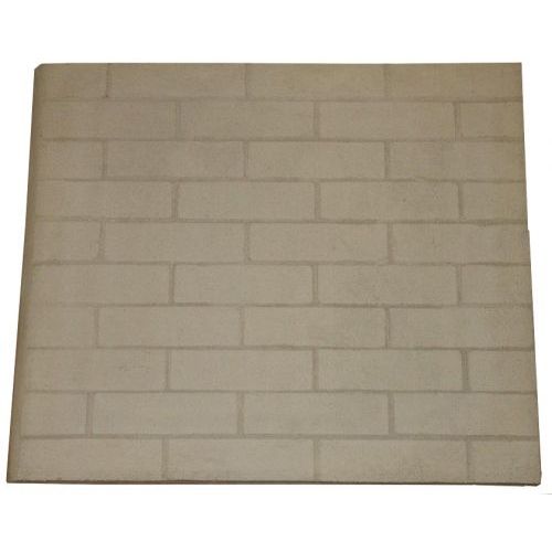 HARU2428 | Hargrove Replacement Refractory Panel | 23.5" H x 27.5" W x 1" thick | Glass Fiber Reinforced Concrete