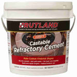 RUT600 | Castable Refractory Cement | 12-1/2 Lb Dry Mix | Rutland