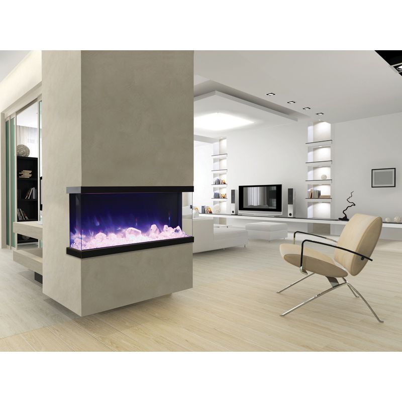 AM50-TRV-XL-WIFI | Amantii Tru-View 3-Sided Deep 50 Electric Fireplace | WIFI Smart