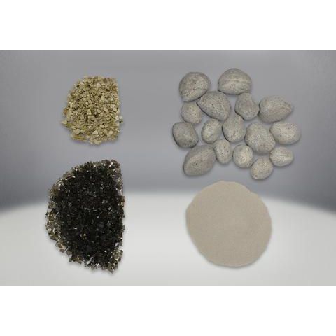 NAPSFKM | Napoleon Shore Fire Kit | Rocks | Sand | Topaz Glass | Vermiculite
