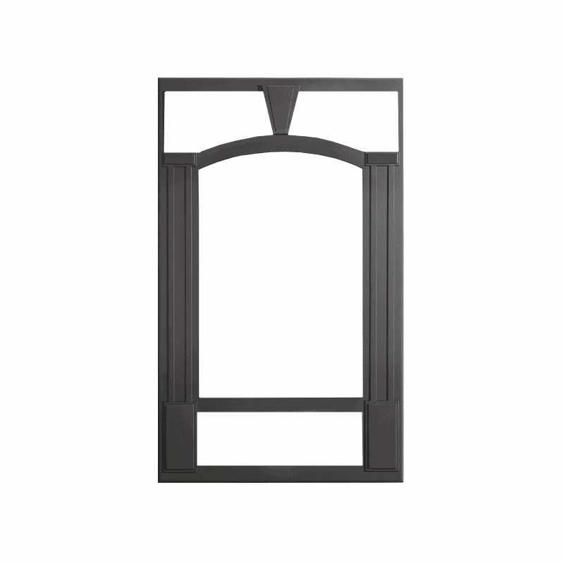 Napoleon GD19 Traditional Faceplate | Screen Barrier | Metallic Black | 34-1/2" H x 21" W