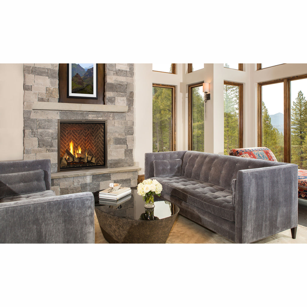 Majestic Direct Vent Gas Fireplace | Marquis II 42-B | IntelliFire Touch Ignition System