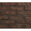 Majestic Meridian 36 & Meridian Platinum 36 | Interior Brick Panels | Cottage Red | Traditional