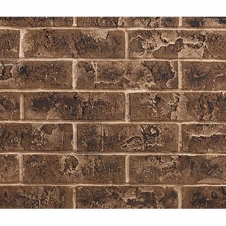 Majestic Meridian 36 & Meridian Platinum 36 | Interior Brick Panels | Tavern Brown | Traditional