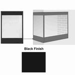 Majestic Firescreen End Panel | Black | Pearl36P and Pier-DV36