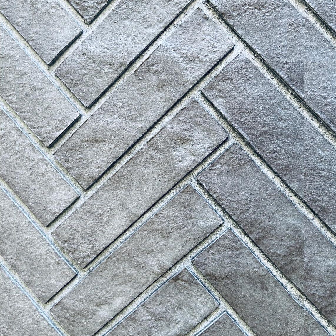 NAPDBPX42WH | Napoleon Ascent X42 Decorative Brick Panels | Westminster Herringbone Brick Pattern
