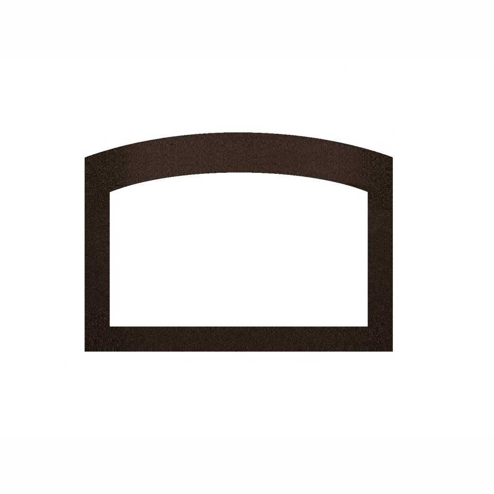 NAPSACP4F3B3 | Napoleon Small Arched 4 Sided Faceplate | use with 3 sided backerplate | Copper | GDI3 | GDIG3 | GDIX3