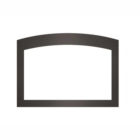 NAPSACH4F3B4 | Napoleon GDIX4 Small Arched 4 Sided Faceplate | use with 3 sided backerplate | Charcoal