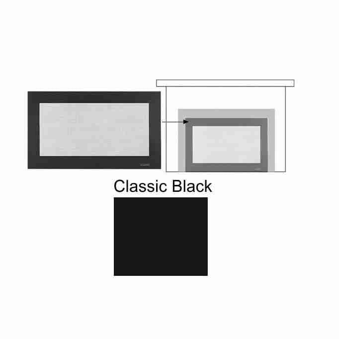 Majestic Inside Fit Screen Front | Black | CUST-SRND-MI or MI35-5040-BK
