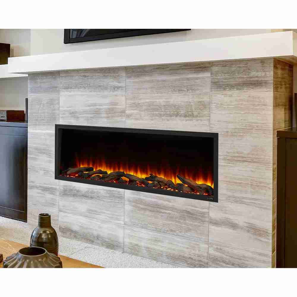 SIMSF-SC55-BK | SimpliFire Electric Fireplace | Clean Face | Scion 55