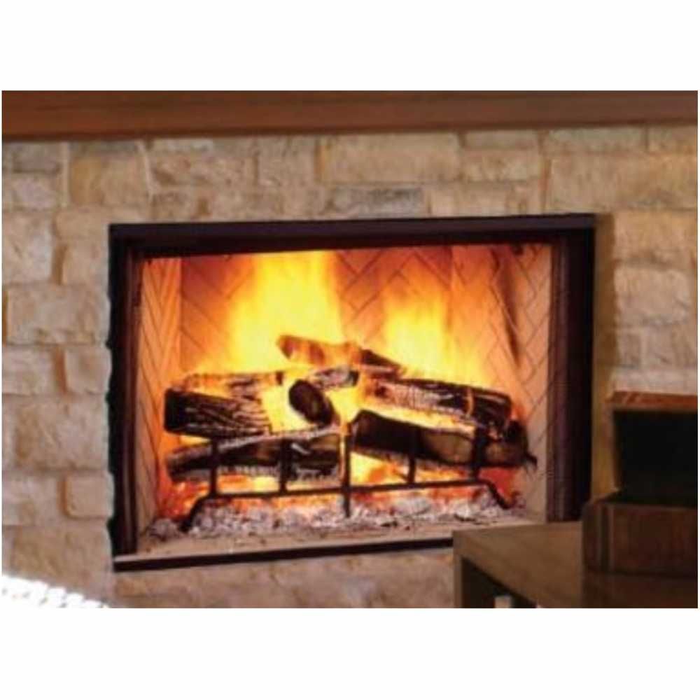 Majestic Wood Burning Fireplace | Radiant | Herringbone Brick | Biltmore 36