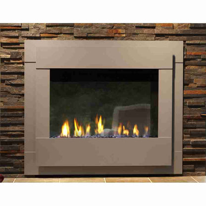Outdoor Lifestyles Gas Burning Fireplace | Indoor/Outdoor See Thru | Twilight II Contemporary