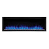 SimpliFire Electric Fireplace | Allusion Platinum 72
