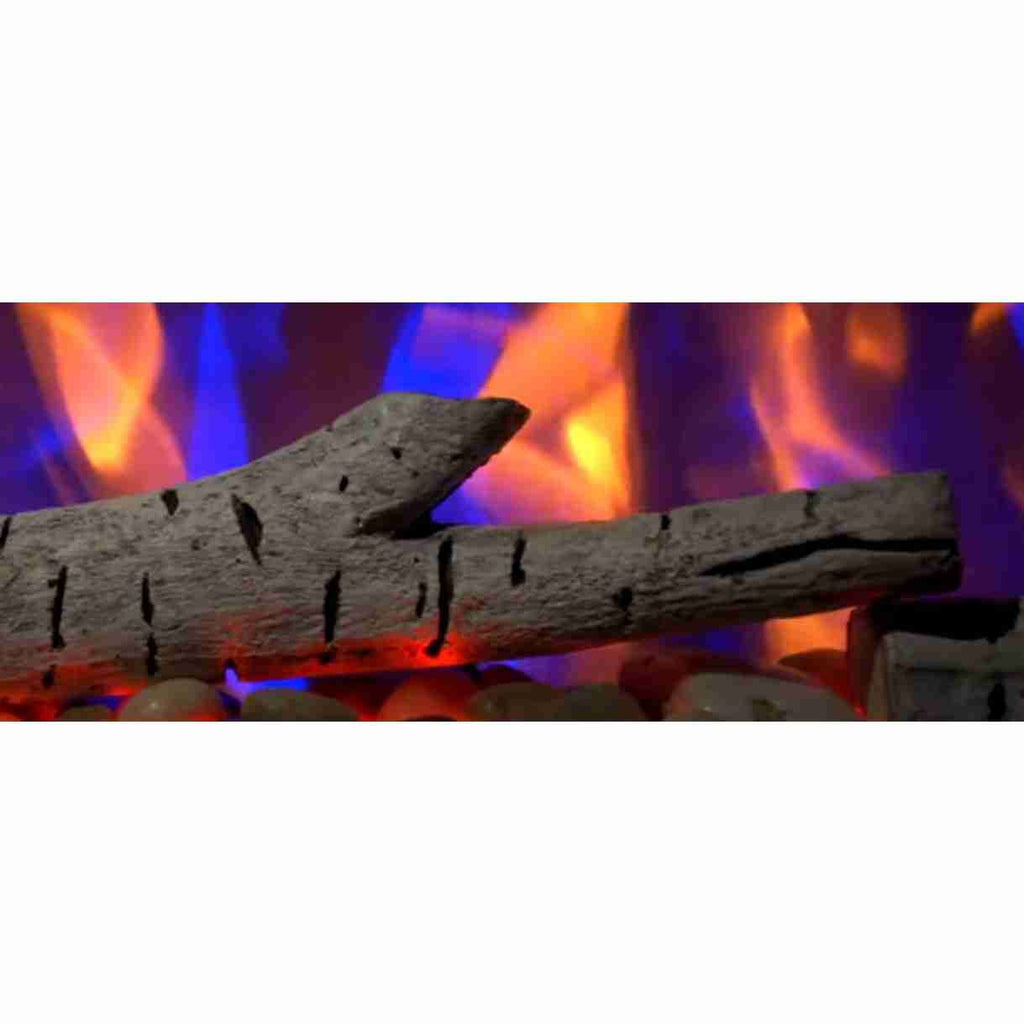 NAPNEF-BLRAK60 | Napoleon Birch Log Set with Rocks | Entice 60