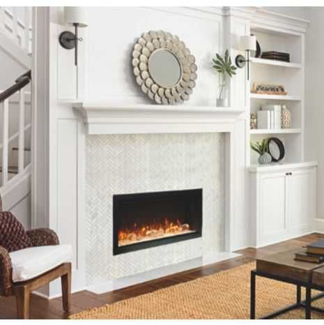 Amantii Symmetry Extra Tall 34 Electric Fireplace | WIFI Smart