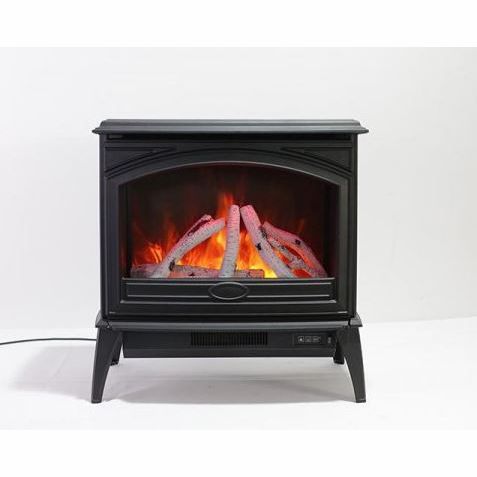 E50-NA | Sierra Flame Cast Iron Freestanding Electric Fireplace