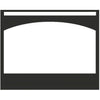 Arch Steel Surround | ZECL-31-3228-STL | Black