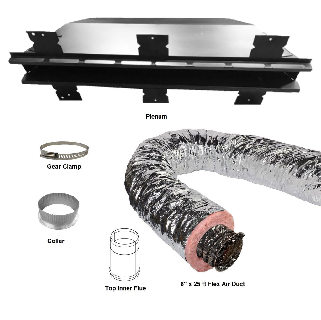 HHT Ducted Passive Heat Kit 36 | Front Discharge | Requires Front Trim
