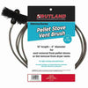 RUT17410 | Pellet Stove Vent Brush and Handle | 4" x 10 ft | Rutland