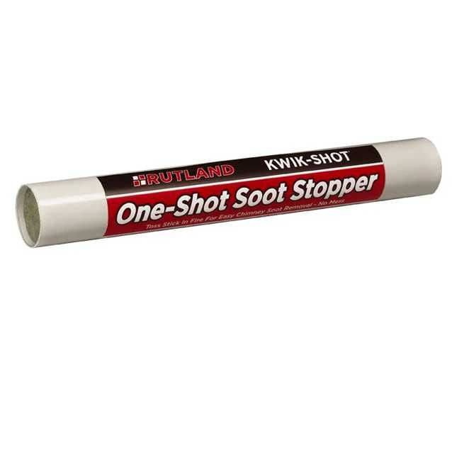 RUT100S | Kwik-Shot Soot Stopper Toss-In Stick | 3 Oz | Rutland