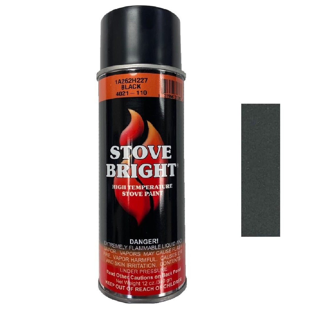 Stove Bright FP1A262H227 | Gas Fire Box Paint | Satin Black