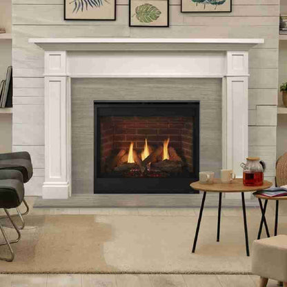Majestic Direct Vent Gas Fireplace | Quartz Platinum 36 | IntelliFire Touch Ignition System