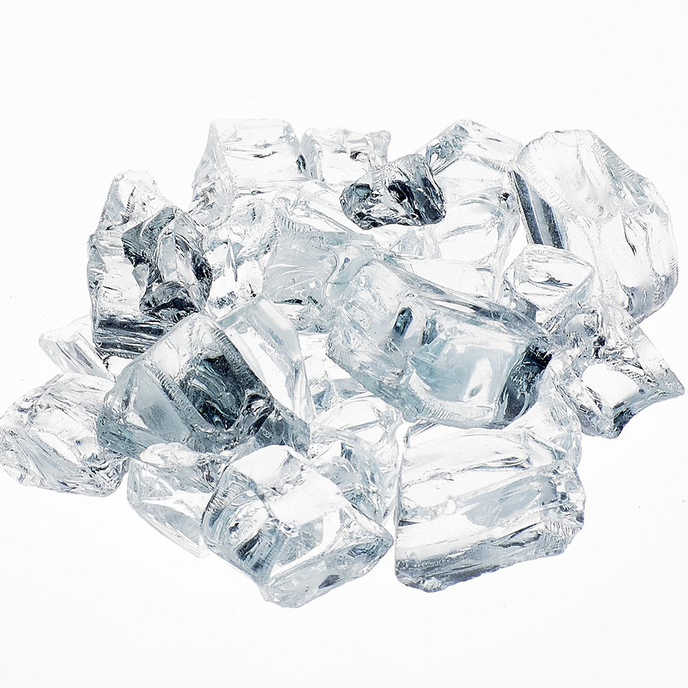 RFG-10-KD | Grand Canyon 1/2" Krystallo Diamond Reflective Fireplace Glass